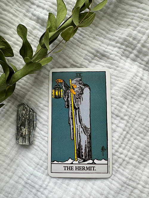 The Hermit Tarot Card Meaning in Love, Career and Health