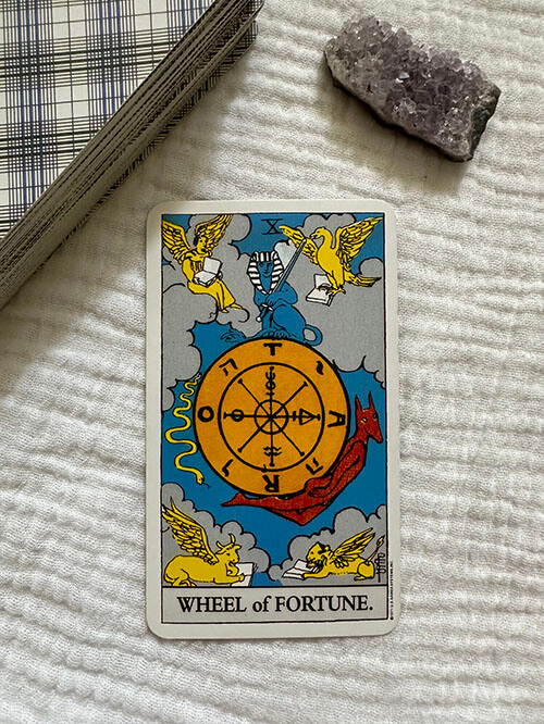 The Wheel of Fortune Tarot Meaning in Love, Career and Health